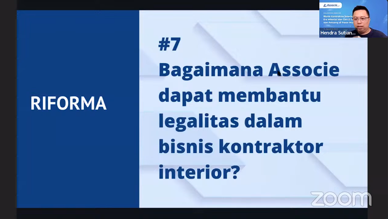 Sebagai Kontraktor Interior, dibutuhkan Legalitas Usaha untuk mengikuti Tender dan sebagai kredibilitas