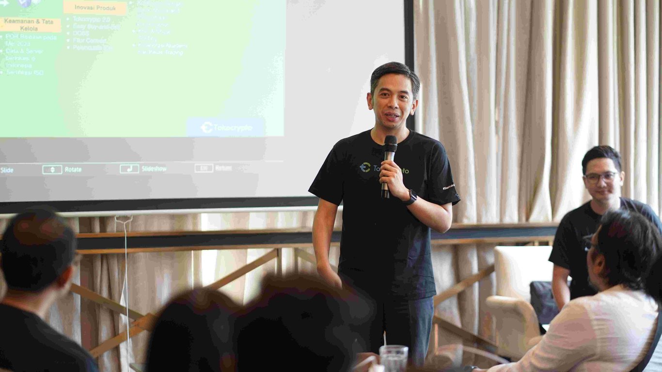 CEO Tokocrypto, Yudhono Rawis. Sumber: Tokocrypto.