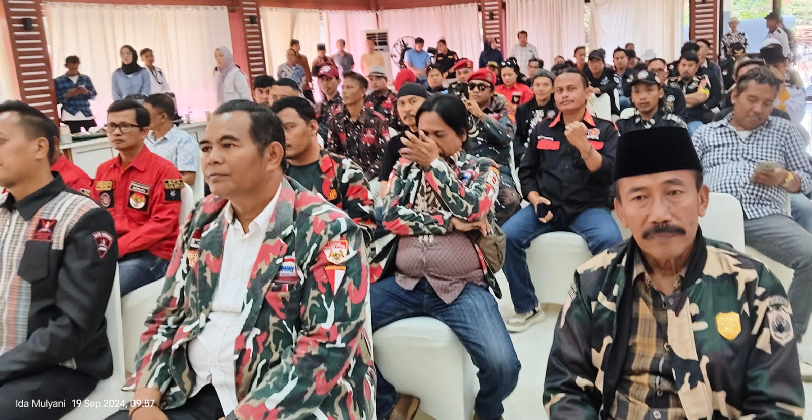 Coffee Morning dilaksanakan di Gedung Promoter Mapolres Metro Bekasi, Jalan Ki Hajar Dewantara 1, Cikarang Utara, Kabupaten Bekasi. Kamis, (19/09/2024).