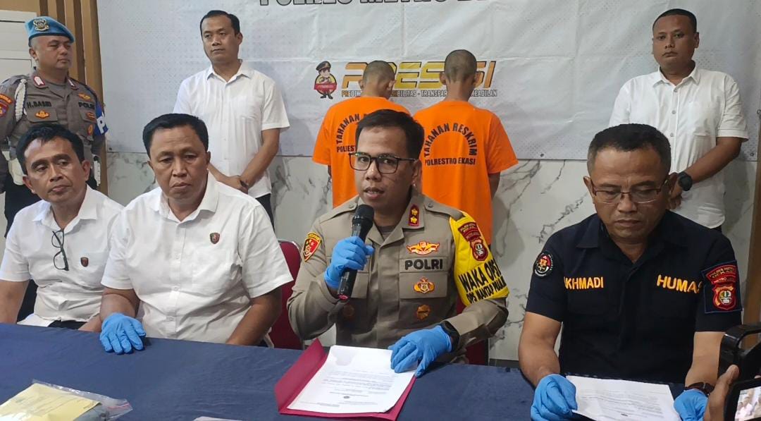 Polres Metro Bekasi Tetapkan Dua Tersangka Kasus Pencabulan Di Ponpes Desa Karangmukti 