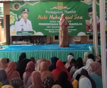 Pemerintah Desa Sukamulya Peringati Maulid Nabi Muhammad SAW 1446 H