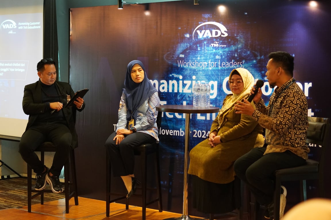 Sesi Panel Discussion oleh para pembicara yang merupakan pakar pada industrinya masing-masing