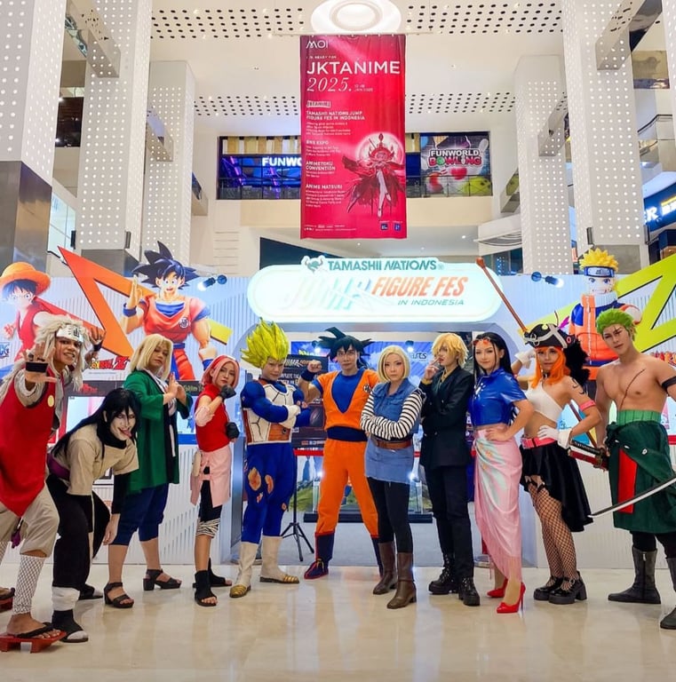 Keseruan Cosplay di JKT ANIME 2025