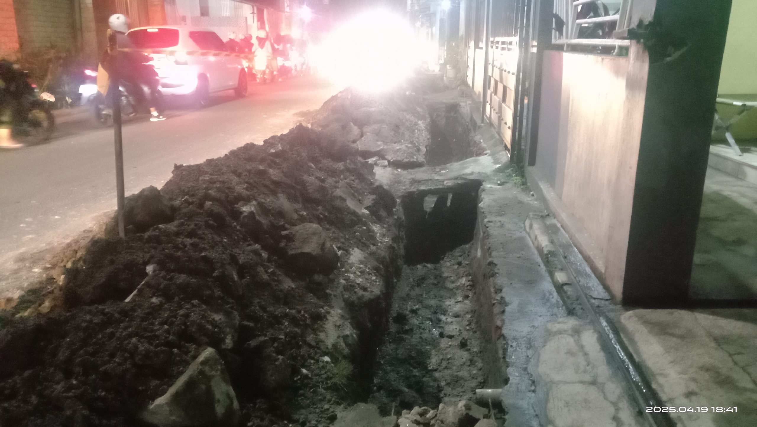 di jl. Industri Wendit Barat, Desa Mangliawan, Kecamatan Pakis, Kabupaten Malang. Sabtu (19/04/25)