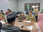 Keterangan foto : Anggota DPRD Kabupaten Bekasi saat sidak PT.Yong Woo International