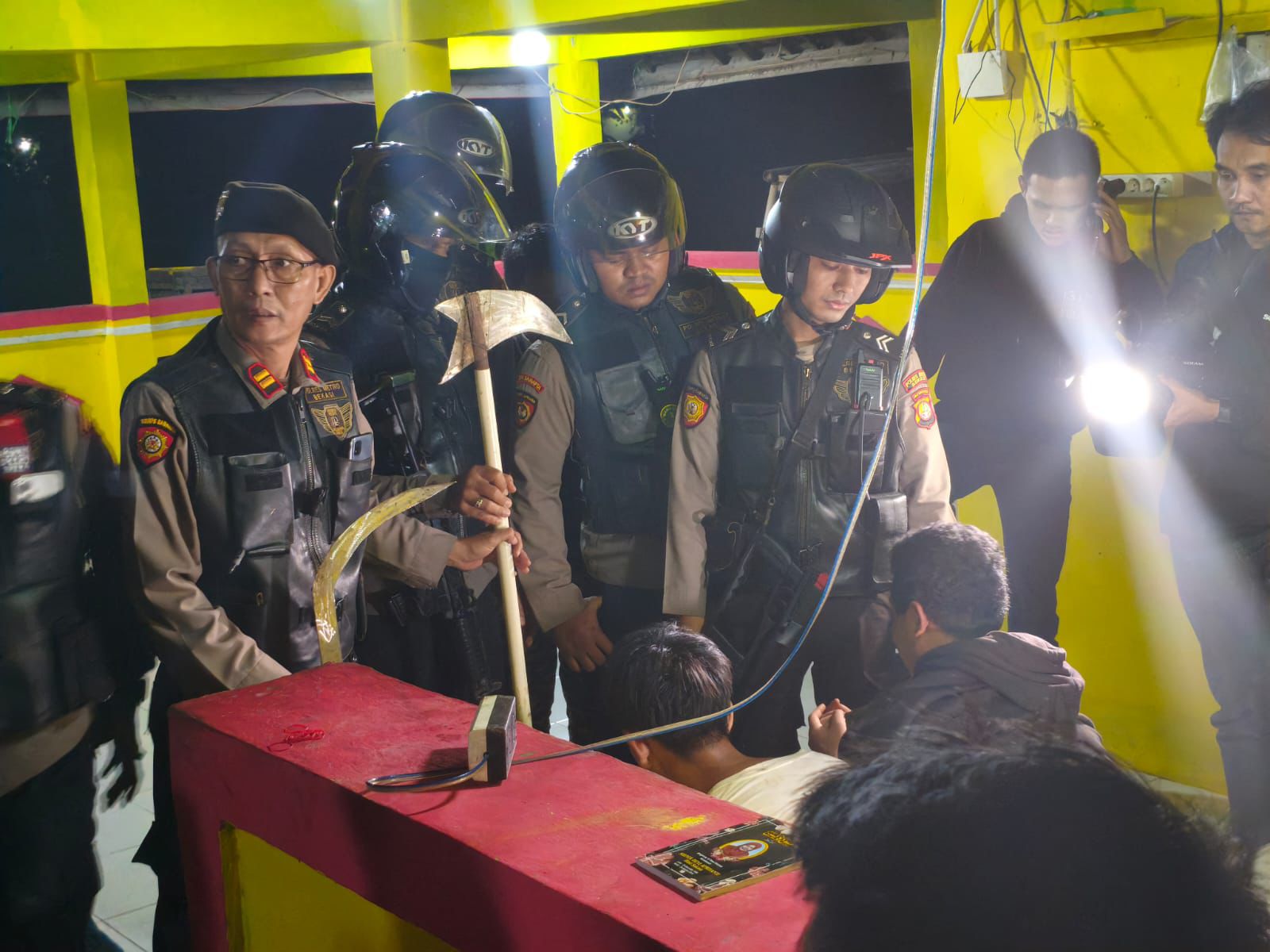 Polisi Amankan 10 Remaja